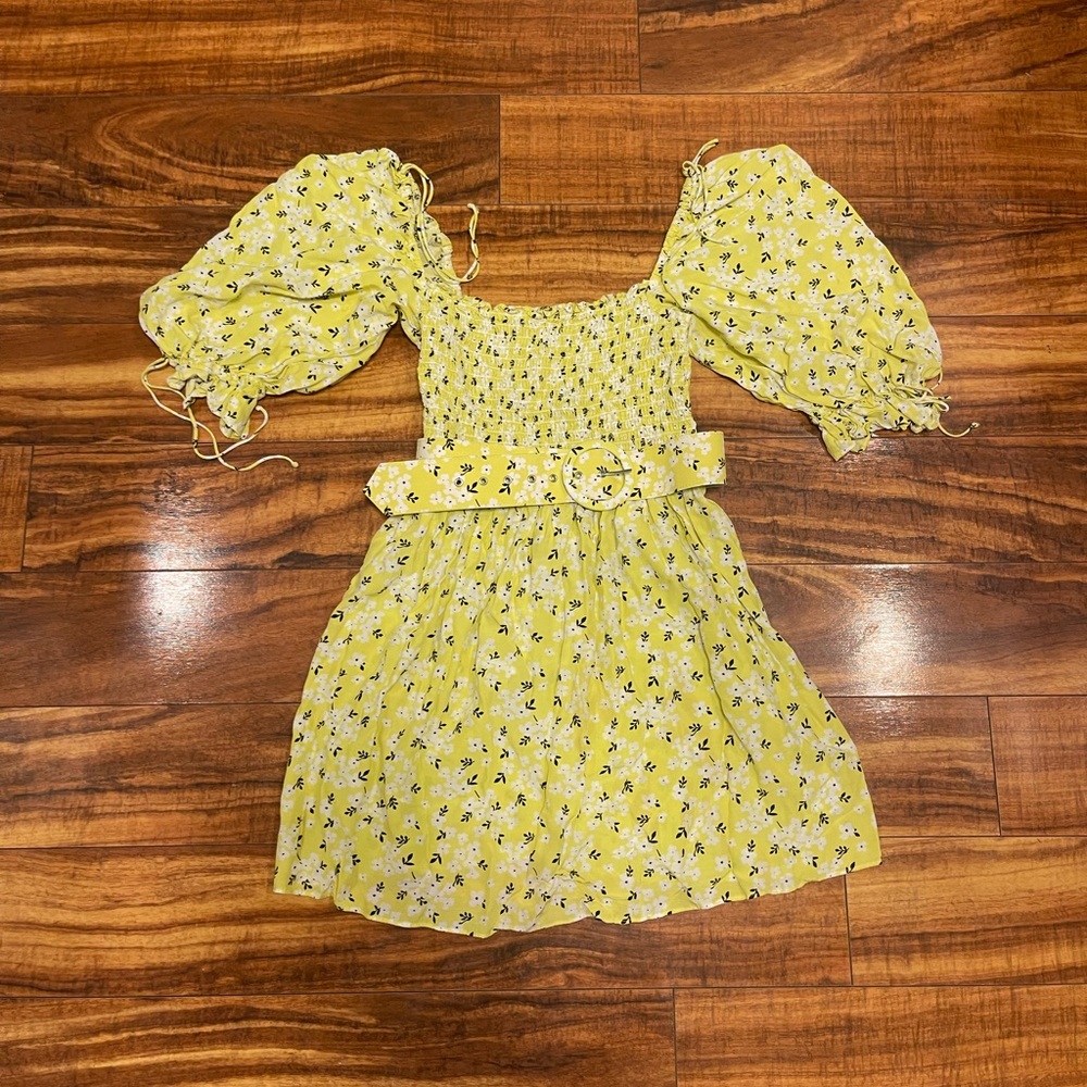 FOR LOVE &‎ LEMONS Chrysanthemum Mini Dress - Picture 5 of 9